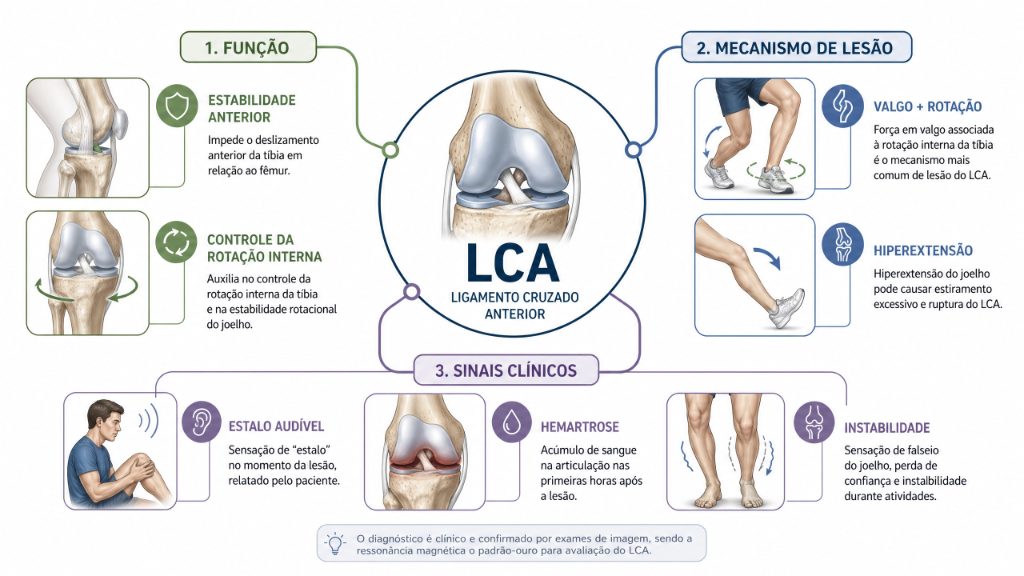 LCA - Ligamento Cruzado Anterior