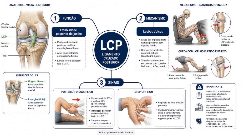 LCP - Ligamento Cruzado Posterior