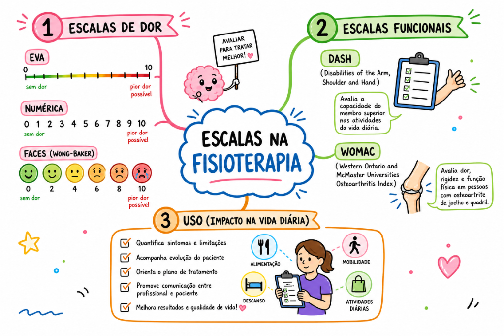 Escalas na Fisioterapia